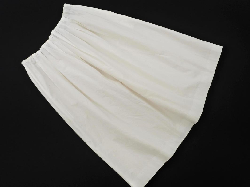 MICHEL KLEIN ミッシェルクラン スカート size38/白 ■◇ ☆ fbc8 レディース