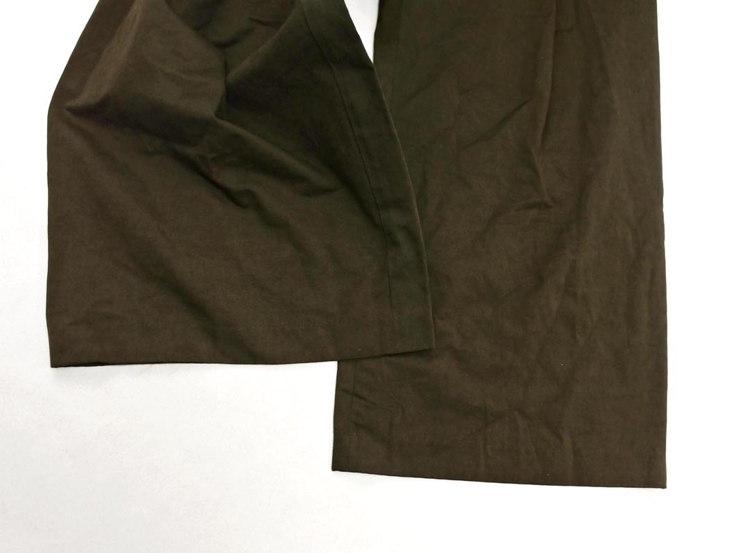 JOURNAL STANDARD relume ジャーナルスタンダードレリューム タック ワイド パンツ sizeM/カーキ ◇■ ☆ fbc8 レディース