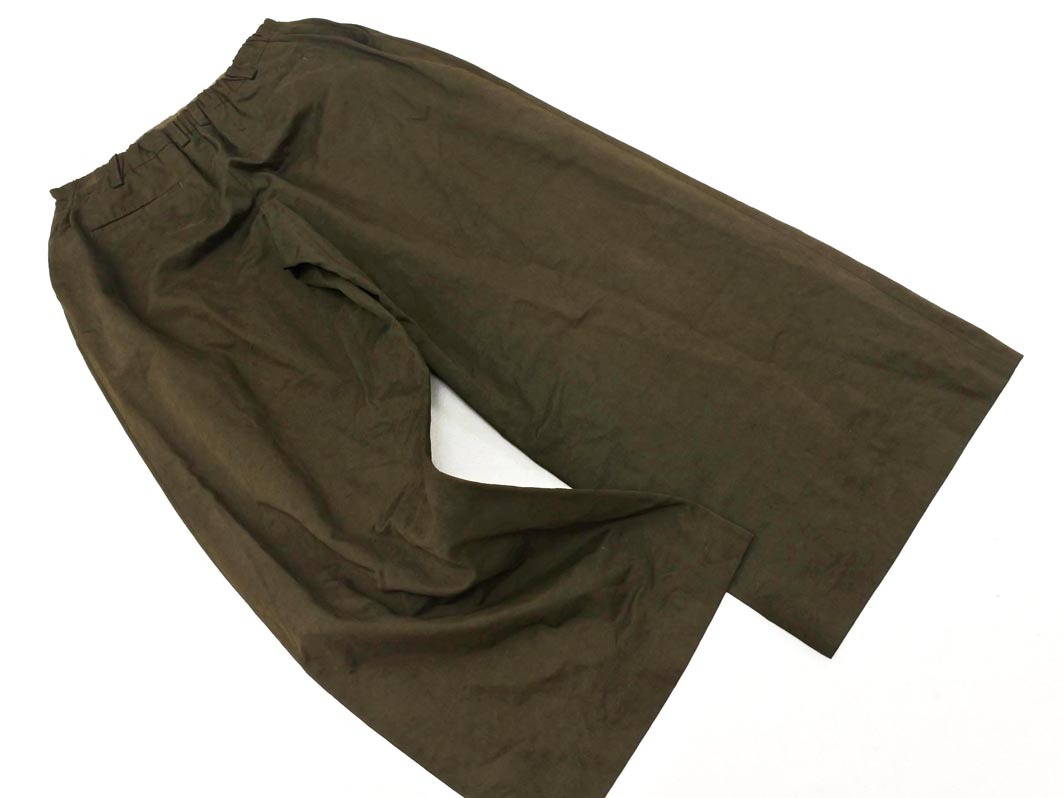 JOURNAL STANDARD relume ジャーナルスタンダードレリューム タック ワイド パンツ sizeM/カーキ ◇■ ☆ fbc8 レディース
