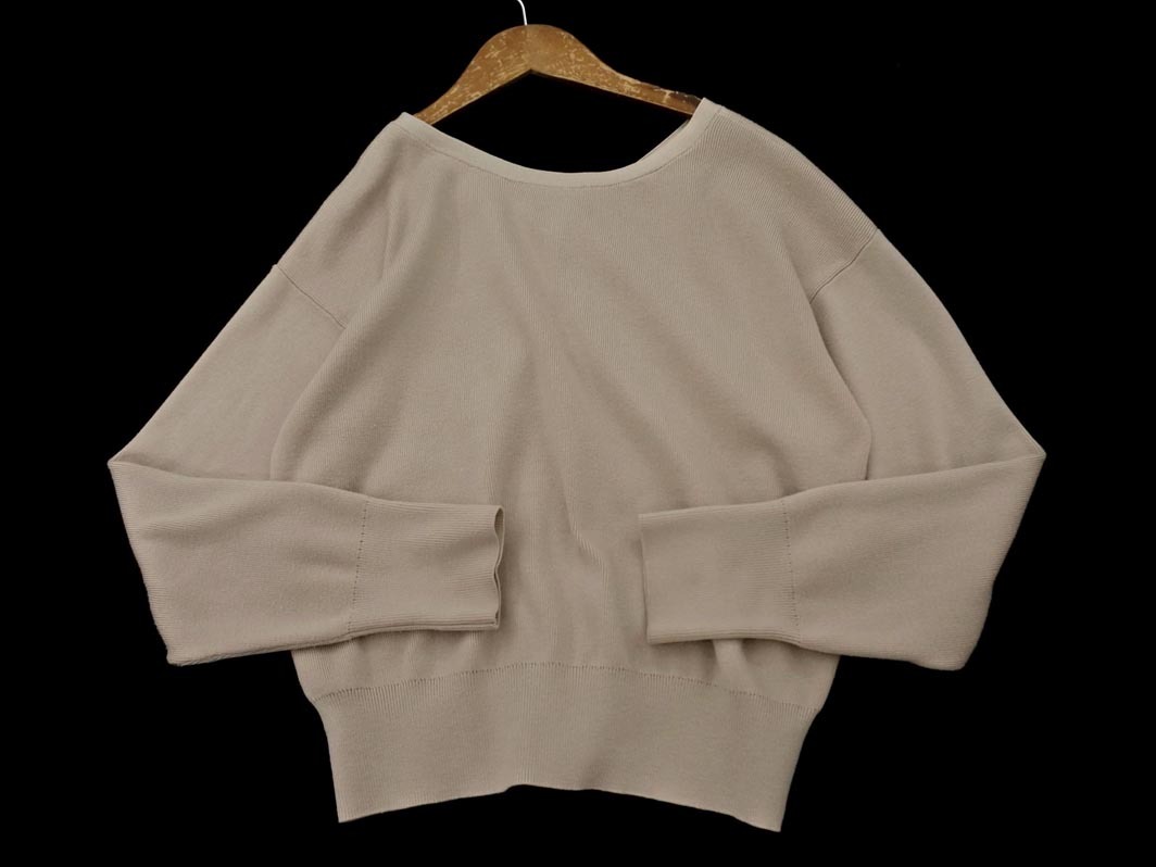 Rope Picnic ロペピクニック パールボタン カーディガン size38/ベージュ ■◇ ☆ fbc7 レディース