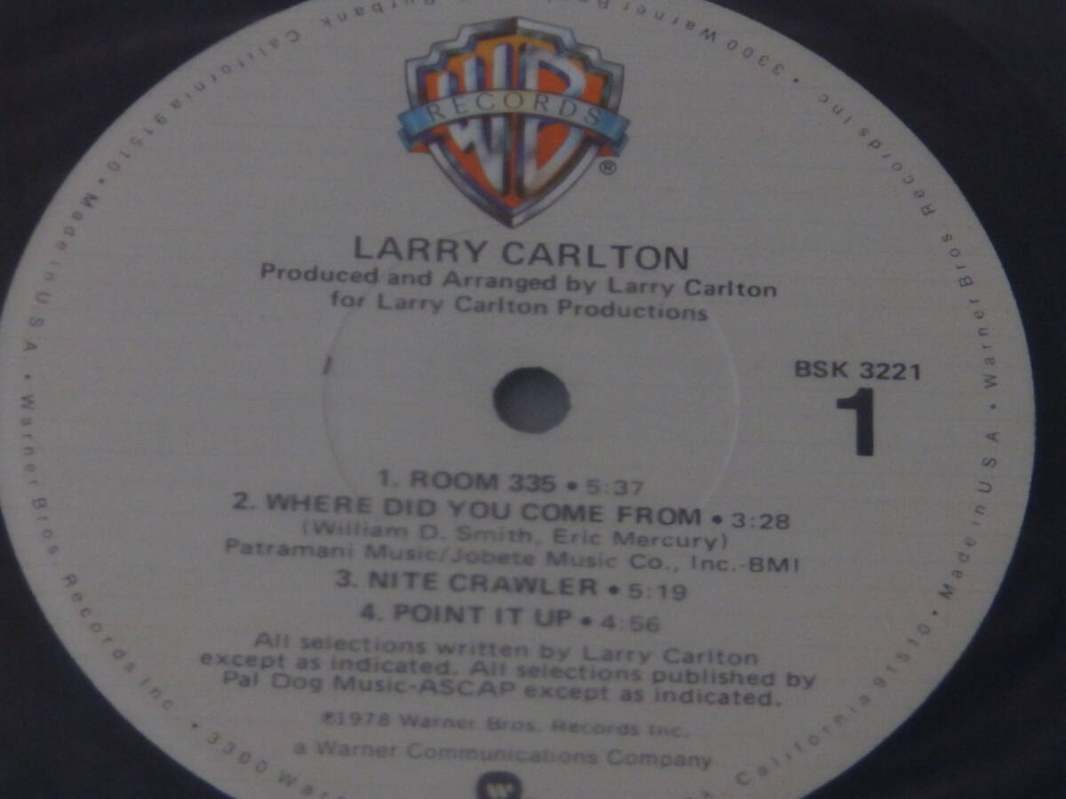 [ прекрасный запись ]LARRY CARLTON[MOONLIGHT FEELS RIGHT] Rally * Karl тонн [ ночь. ..] US запись LP запись 