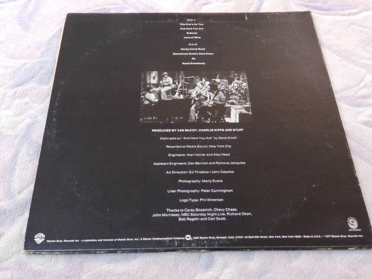 [US запись ]STUFF[MORE STUFF] штат служащих [ moa * штат служащих ] LP запись 