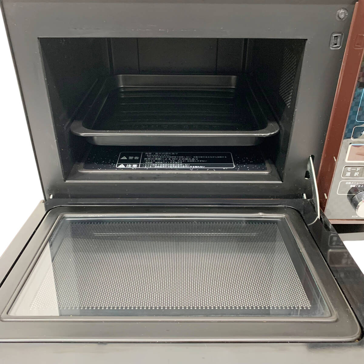 25C092_ジ5 KOIZUMI 小泉 オーブンレンジ KOR-1602 Gourmeria 2018年製 電子レンジ 調理家電 現状品 中古_画像4