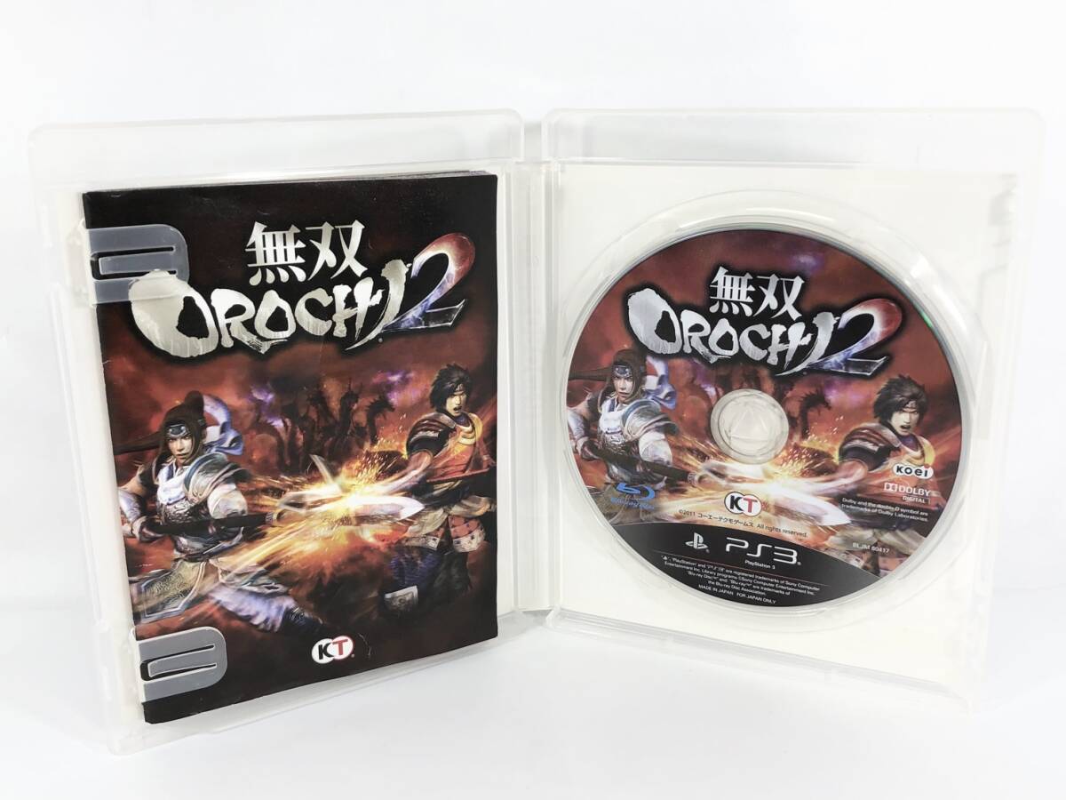 【送料込】10904 無双OROCH2 PS3 ゲームソフト ディスク状態良好 動作未確認_画像2