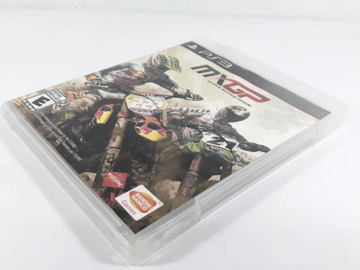 【希少/送料込】10907 mxGP 海外版 PS3 ゲームソフト ディスク状態良好 動作未確認_画像8