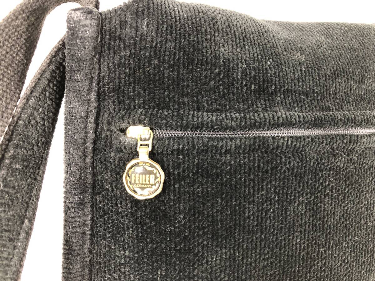 11233 FEILER フェイラー ショルダーバッグ レディース 花柄 ブランドタグあり_画像7