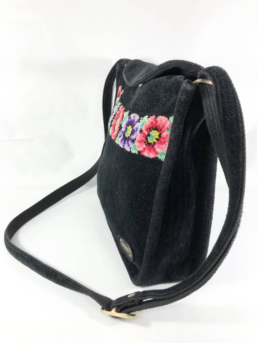 11233 FEILER フェイラー ショルダーバッグ レディース 花柄 ブランドタグあり_画像2