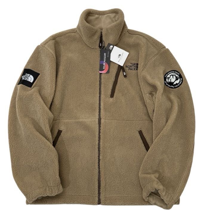 24AW【タグ付き】THE NORTH FACE RIMO FLEECE JACKET sizeXL BEIGE NJ4FQ54L ザノースフェイス