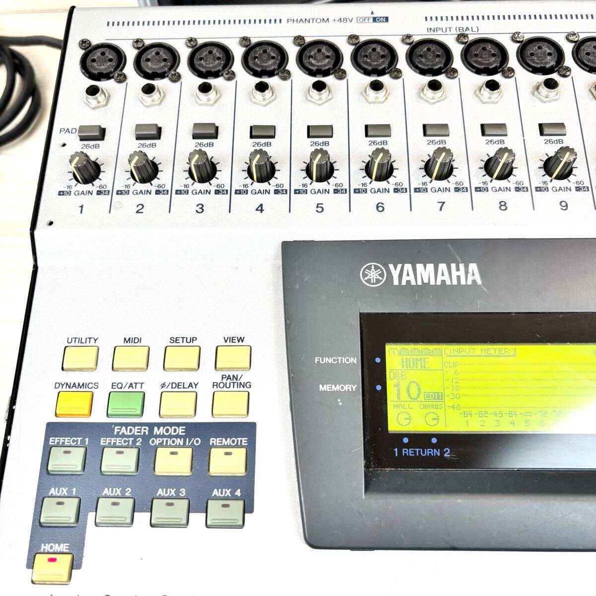 簡易動作確認済】YAMAHA 01V ロードレディ ハードケース付き 簡易動作確認済】YAMAHA 01V ロードレディ ハードケース付き