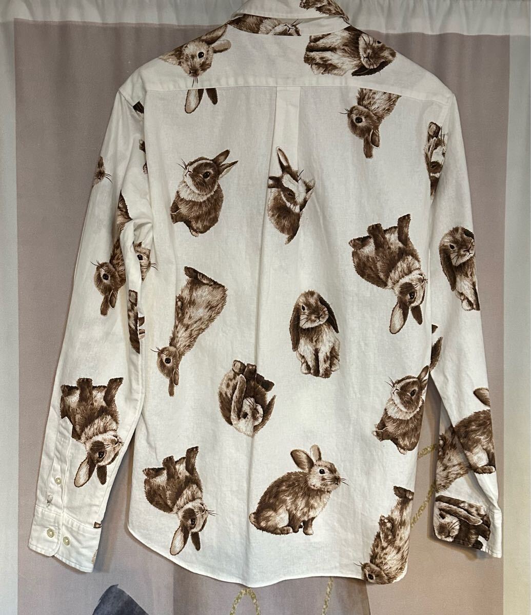 新品未使用 CIAO TOKYO チャオ ラビット コットンリネン シャツ_画像4