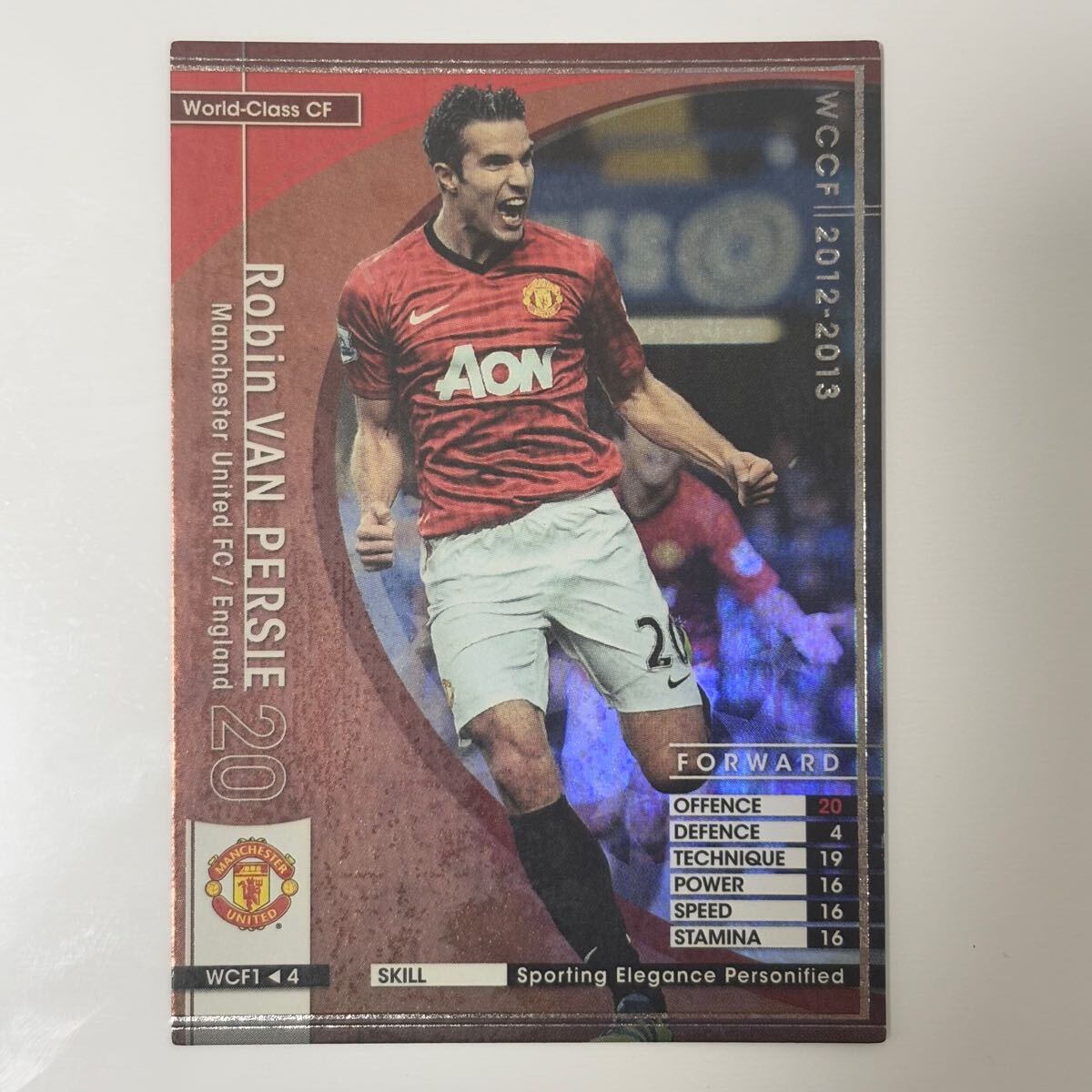 ?Panini WCCF 12-13 WCF ロビン?ファン?ペルシー Robin Van Persie Manchester United 2012-2013?四點(diǎn)落札で普通郵便送料無(wú)料?