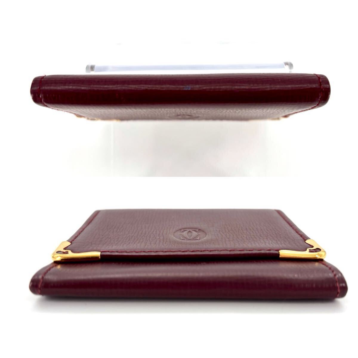 ☆極美品☆ Cartier カルティエ コインケース 小銭入れ レザー ☆極美品☆ Cartier カルティエ コインケース 小銭入れ レザー