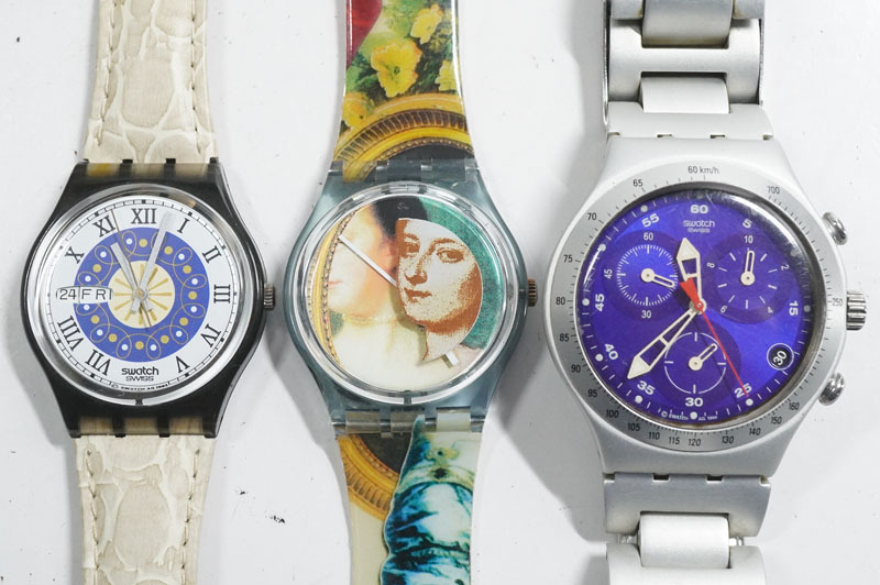 Yahoo!オークション - 1円~【d832】Swatch／スウォッチ まとめ 3