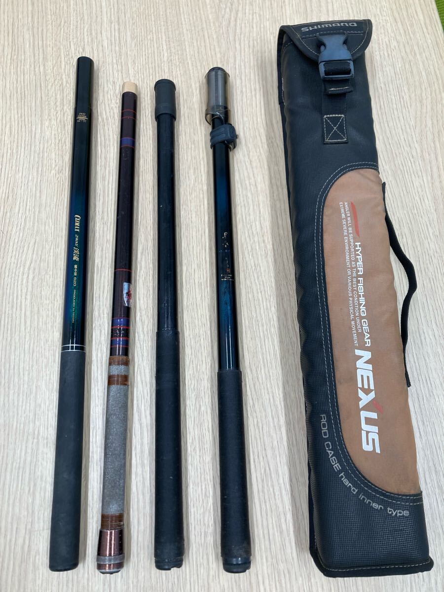 渓流竿 【4本セット】 Yahoo!オークション - 【渓流竿まとめて4本セット】DAIWA ダイワ