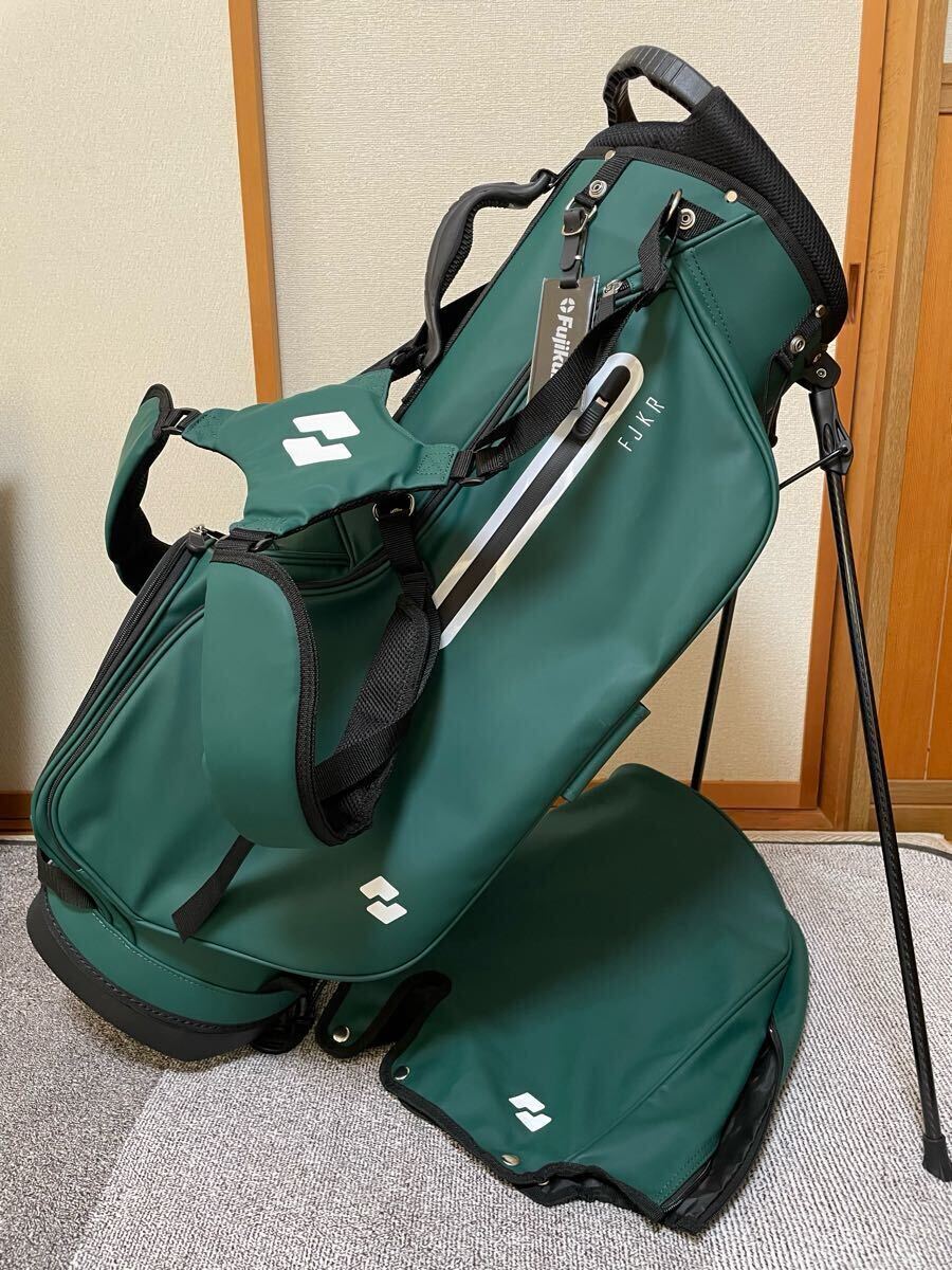 激レア美品 フジクラキャディバック/9型/Green/スタンドキャディ 激レア美品 フジクラキャディバック/9型/Green/スタンドキャディ