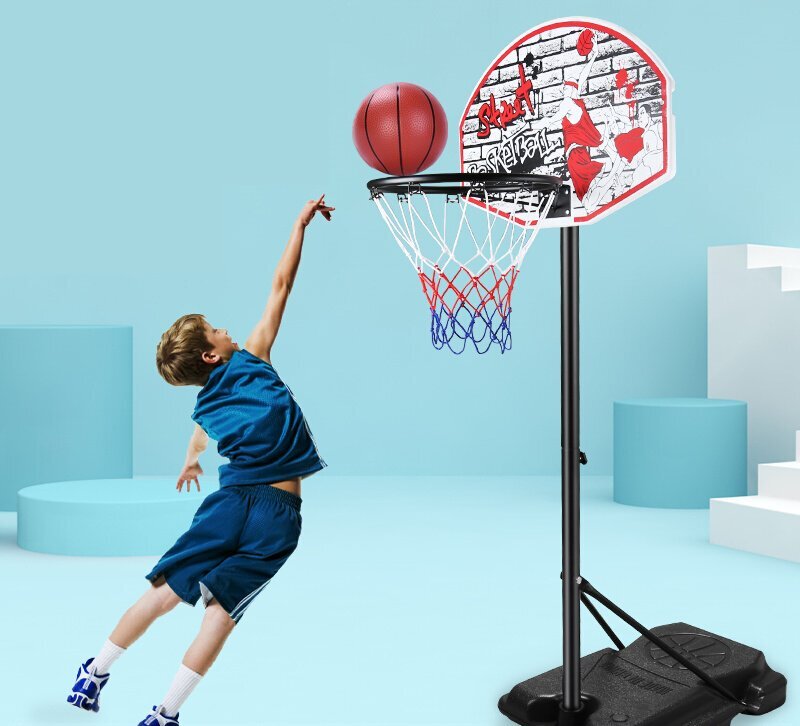 バスケットボールスタンド （子供用） 1セット 子供用 バスケットボールスタンド 高さ調整 バスケットボール
