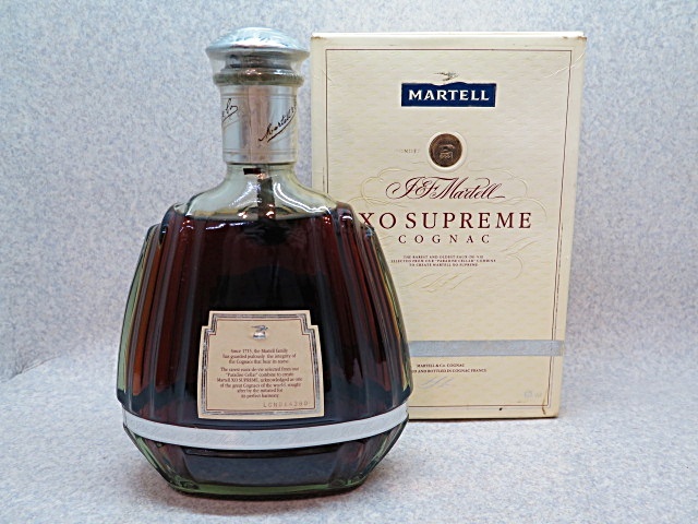 ★☆【古酒】MARTELL XO SUPREME COGNAC マーテルXO スプリーム コニャック ブランデー 700ml 40% 未開栓 ブランデー ot ☆★