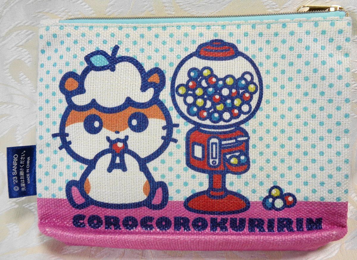 ◇^コロコロクリリン?ポーチ　カラフル