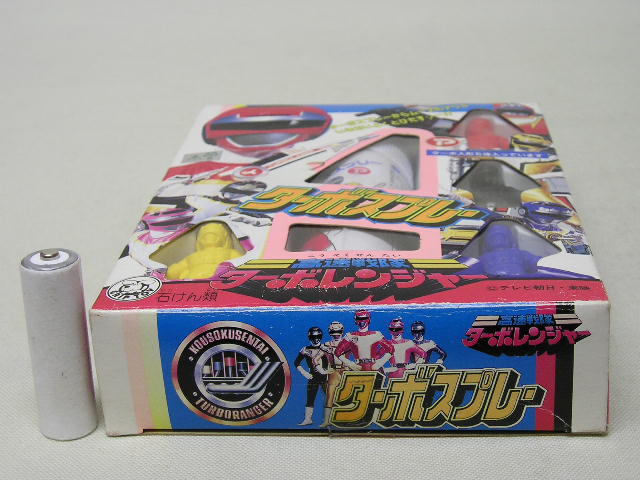# Kousoku Sentai Turboranger турбо спрей ластик кукла 5 body имеется 