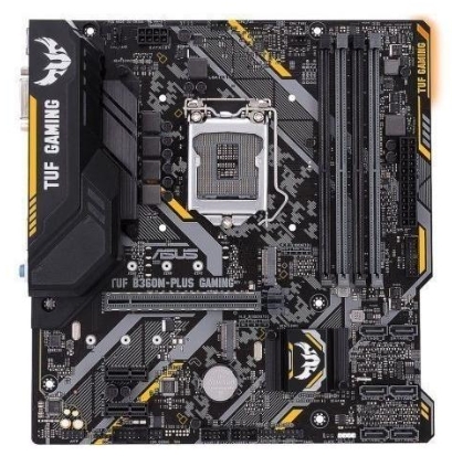 ASUS TUF B360M-PLUS GAMING LGA 1151 Intel B360 HDMI SATA 6Gb/s USB 3.1 Micro ATX Intel Motherboard