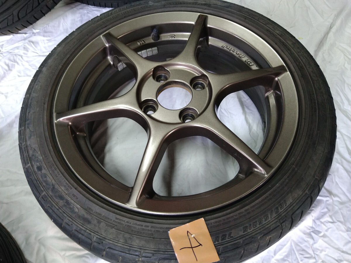 P1レーシング ブロンズ 15インチ 4本セット 軽自動車 165/55R15 P1レーシング ブロンズ 15インチ 4本セット 軽自動車 165/55R15