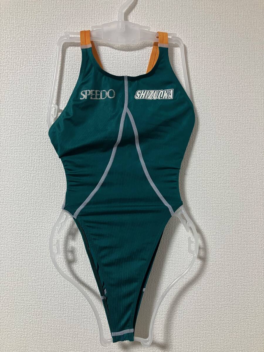 【送料無料】SPEEDO スピード Gスーツ 鱗模様 グリーン Ｌサイズ