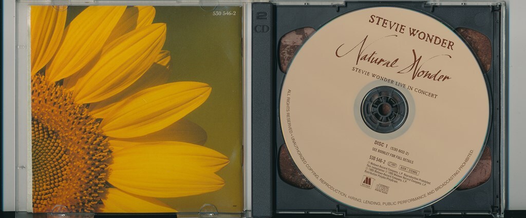 スティーヴィー・ワンダー / STEVIE WONDER / NATURAL WONDER /輸入盤/中古2CD!!76102/C_画像2