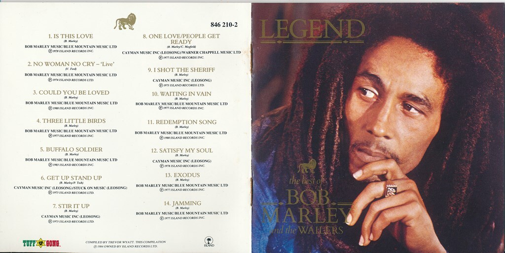 ボブ・マーリー & ザ・ウェイラーズ / BOB MARLEY & THE WAILERS / LEGEND /EU盤/中古CD!!76077/C_画像4