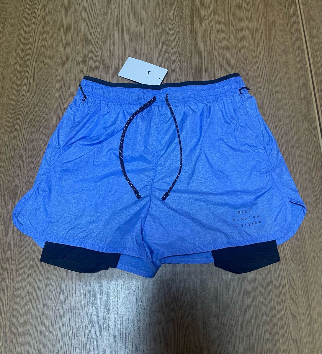【新品?未使用】Lサイズ　ナイキ ランニングディビジョン　2IN1ショートランニングショートパンツ