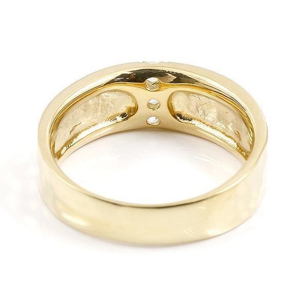 結婚指輪 LGBTQ ペアリング ２本セット 18金 ダイヤモンド キヘイ 鎖 幅広 喜平 トレジャーハンター メンズ 18k イエローゴールドk18 男性用 送料無料