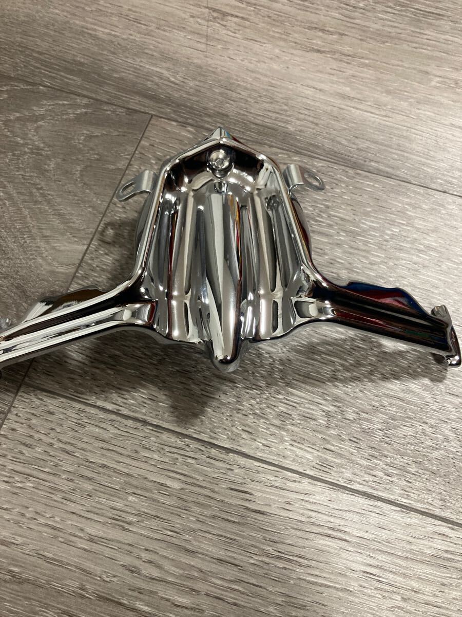 即納　インナープライマリーカバー　タペットブロックカバー　セット　ハーレー　ツーリング　メッキ　ストグラ　ウルトラ　2009〜2015_画像2