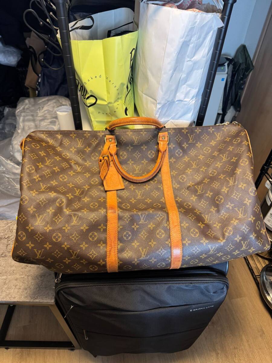 中古・古着通販】LOUIS VUITTON (ルイ ヴィトン) キーポル60 中古・古着通販】LOUIS VUITTON (ルイ ヴィトン) キーポル60