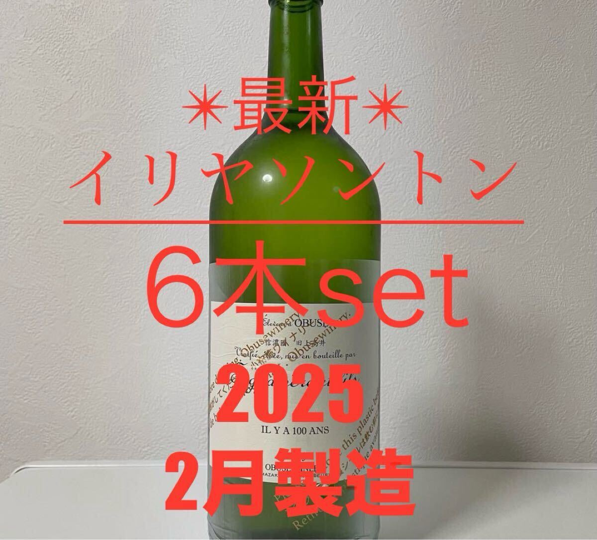 小布施ワイナリー イリヤソントン1500mlと他1本