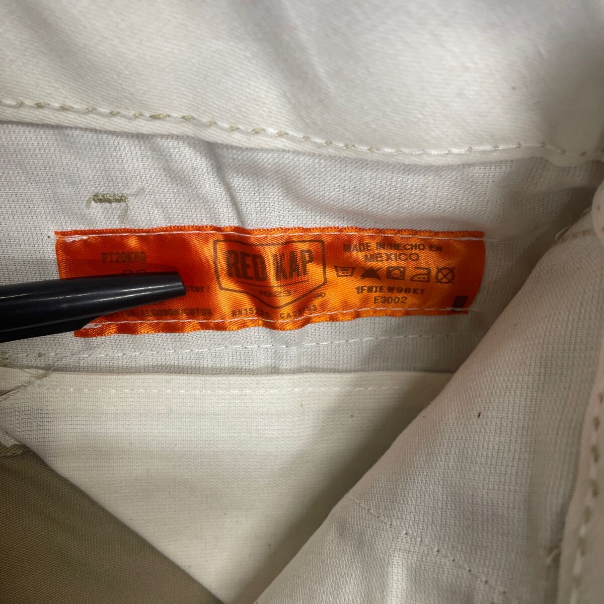 W34XL30 PT20 хаки новый товар Red Kap REDKAP in пыль настоящий рабочие брюки DURA-KAP INDUSTRIAL PANT RED KAP 5