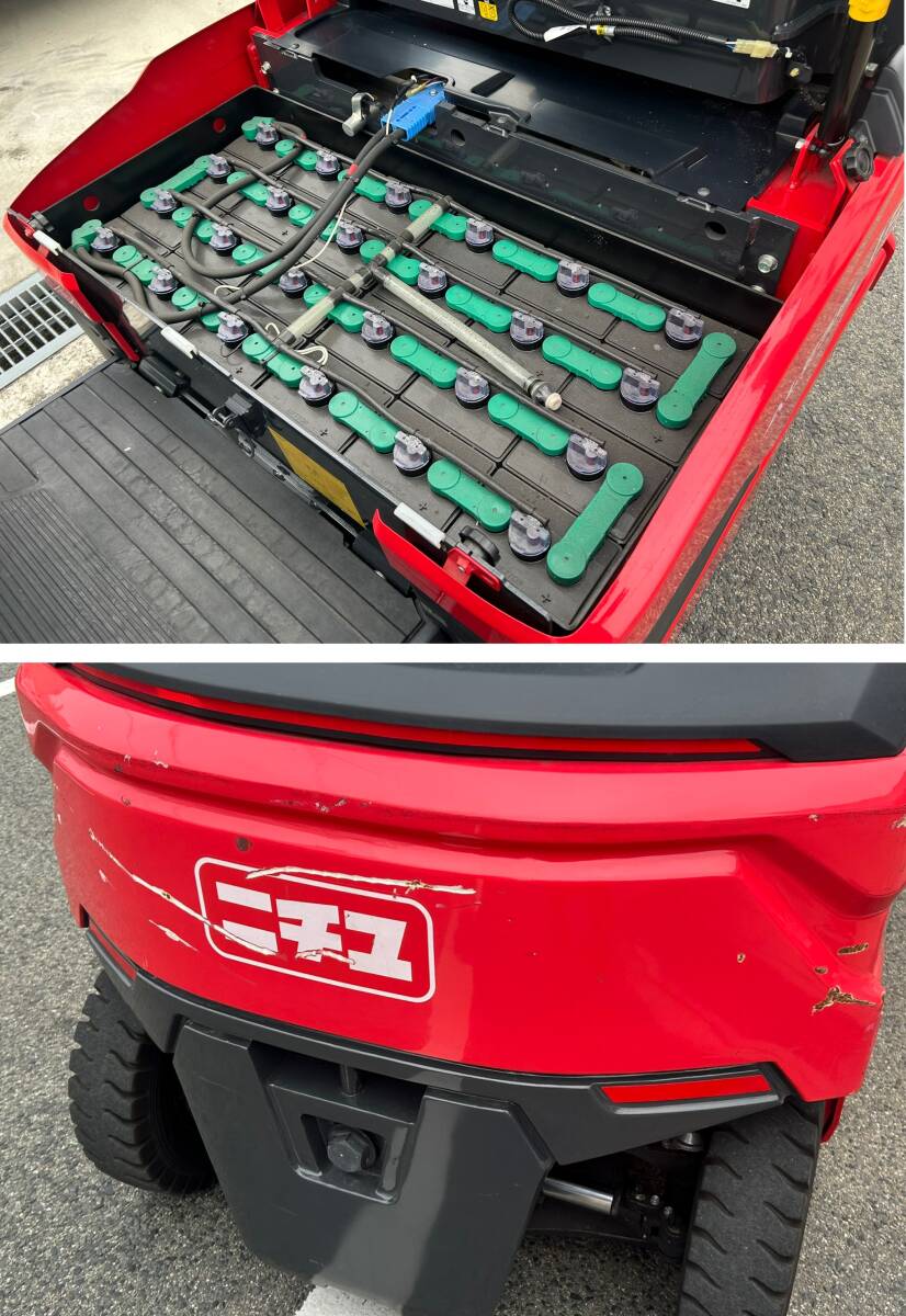  Hour высшее немного примерно 164h * 2022 год * Nichiyu FB15P-80-300 счетчик модель Battery Forklift *I0000930