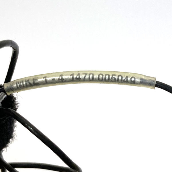 【送料著払い】SENNHEISER MKE1-4 / MZA 900 P-4 ピンマイク (ラベリアマイク/ファンタム電源アダプター)
