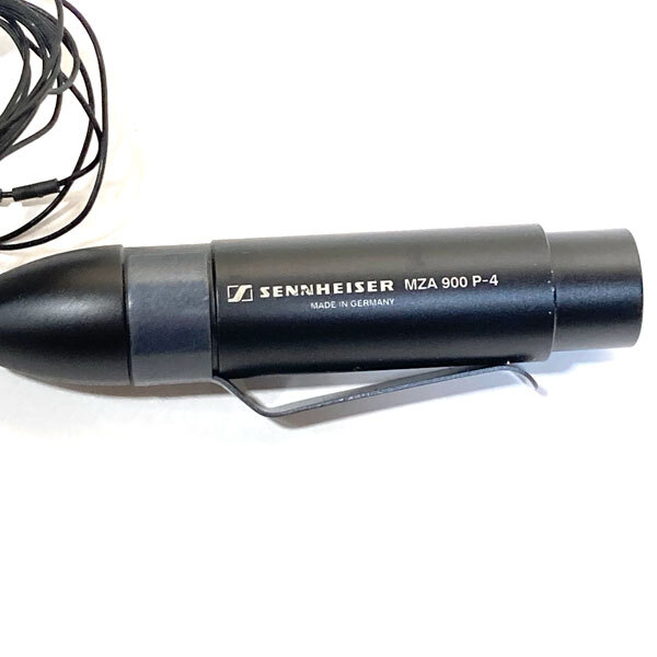 【送料著払い】SENNHEISER MKE1-4 / MZA 900 P-4 ピンマイク (ラベリアマイク/ファンタム電源アダプター)
