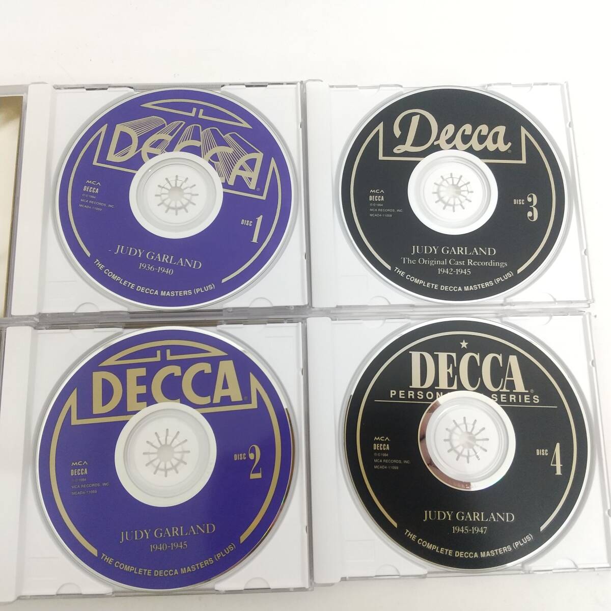 C22【輸入盤CD 4枚組】JUDY GARLAND / THE COMPLETE DECCA MASTERS_画像6