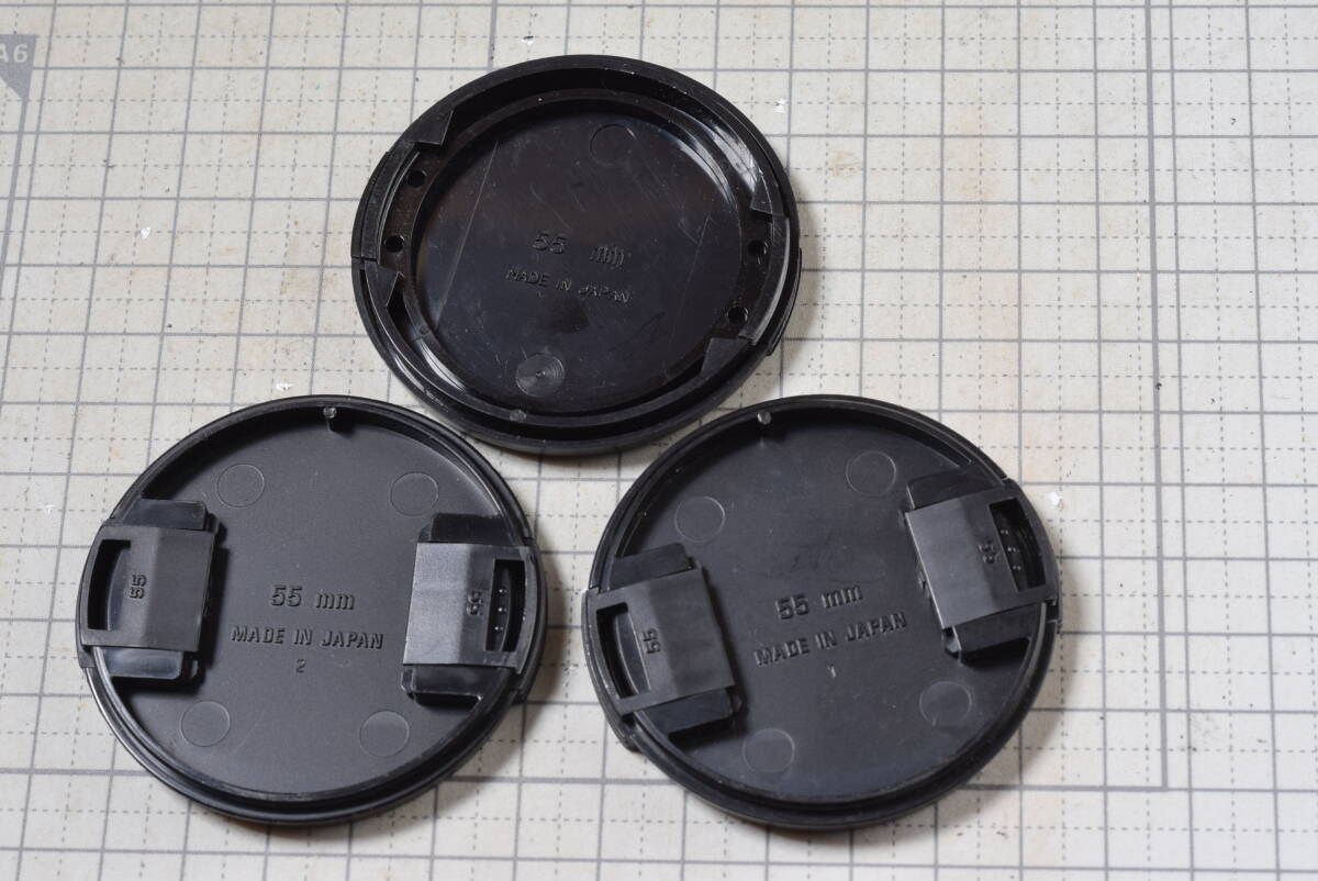 ＃637　SIGMA　５５㎜キャップ３個セット_画像2