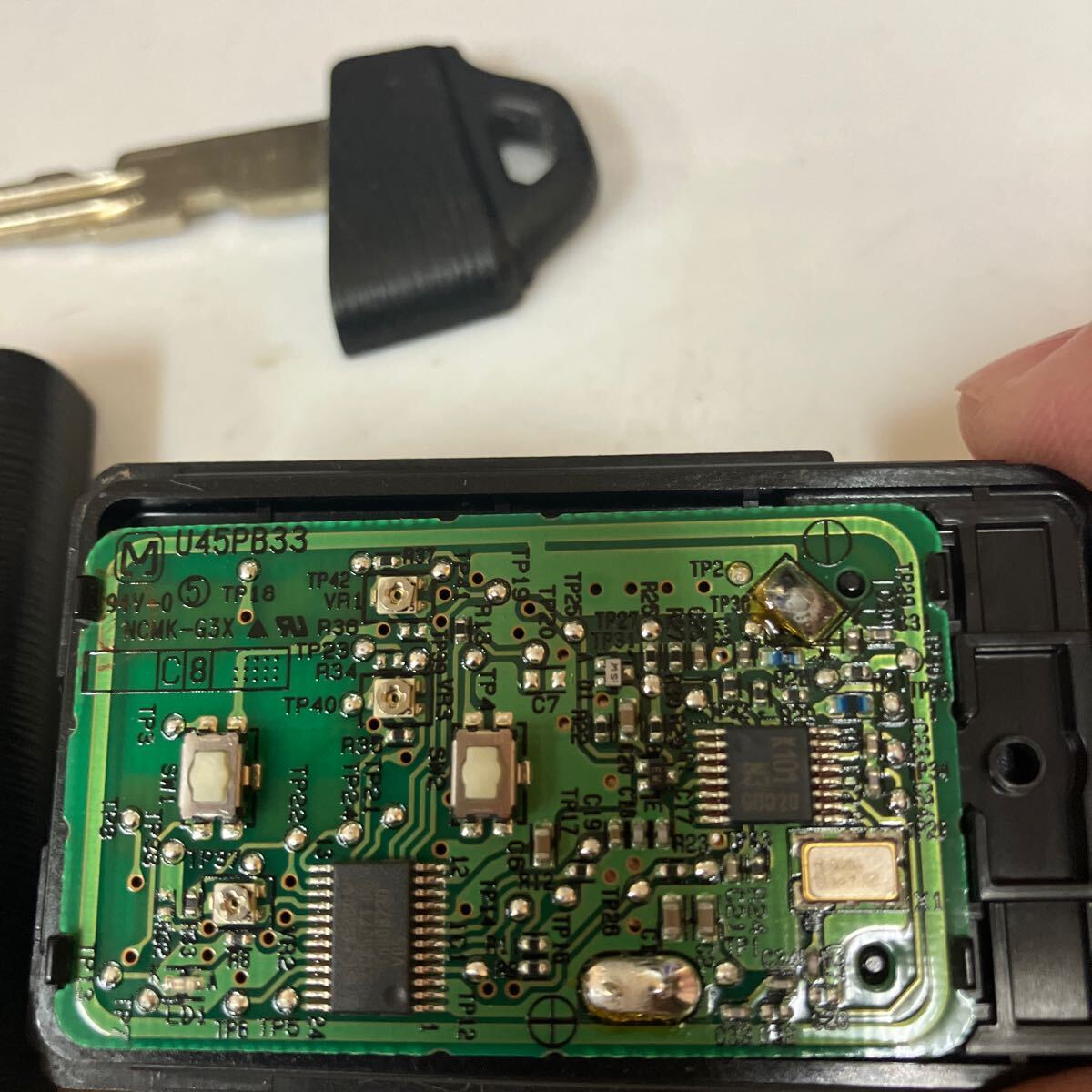 SB4415 點(diǎn)燈 スバル純正 RN1 RN2 ステラ ステラカスタム U45PB33 2ボタン スマートキー キーレス リモコン