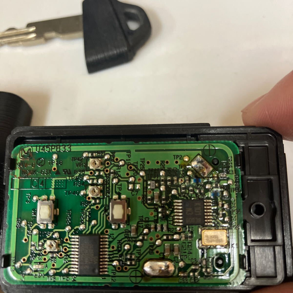 SB4417 點(diǎn)燈 スバル純正 RN1 RN2 ステラ ステラカスタム U45PB33 2ボタン スマートキー キーレス リモコン