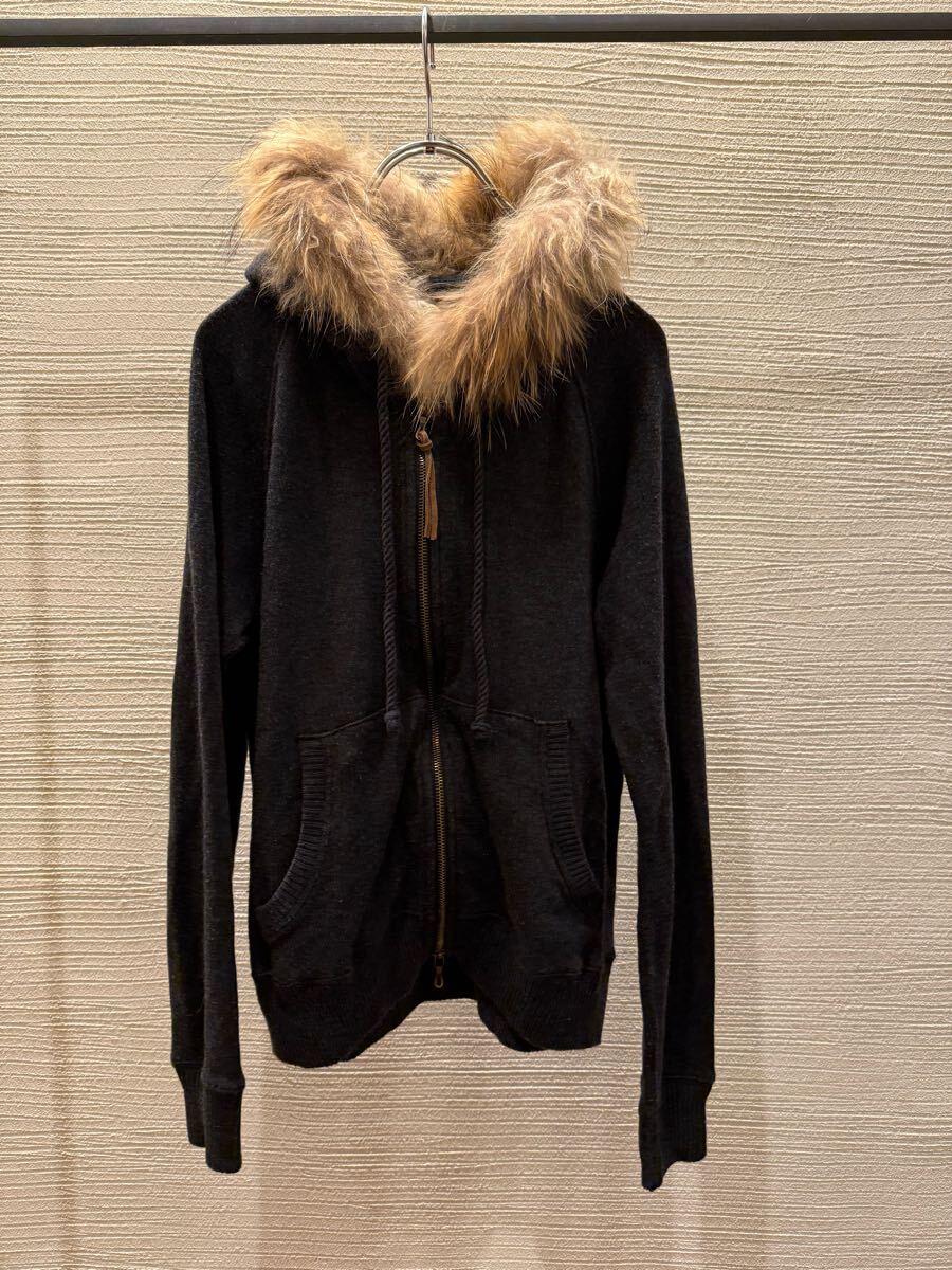 goa g.o.a. ラクーンファー パーカー hoodie 00´s y2k
