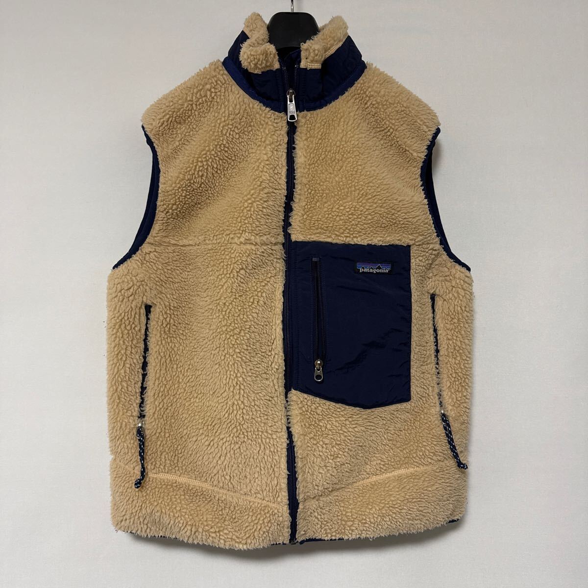 美品 希少 2000年 限定 patagonia レトロ X ベスト M パタゴニア ナチュラル アメリカ製 retro x vest 90 ヴィンテージ vintage USA