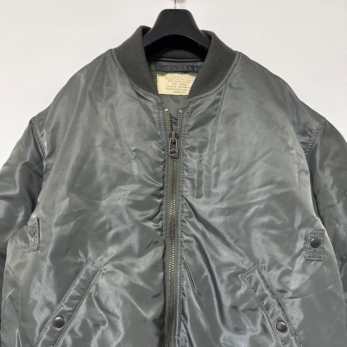 激レア！AVIREXのSteven Alan別注MA-1 a.presse AVIREX StevenAlan別注 MA-1