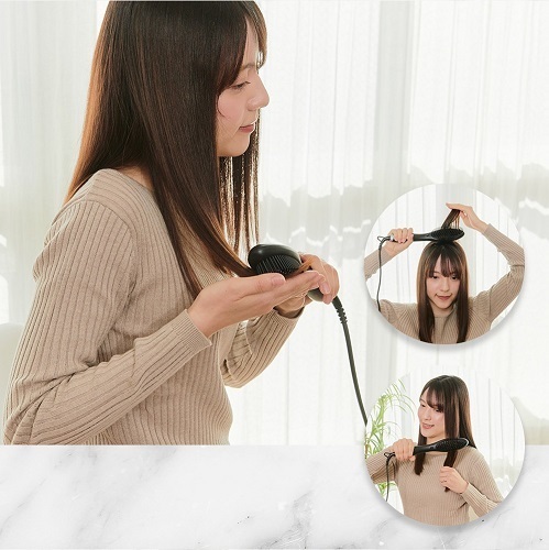 新品未使用 ストレートアイロン BEAUTY.LAB ビューティドットラボ ストレートヘアブラシ ヘアストレートブラシ ブラック 管理番号77 管理T_画像8