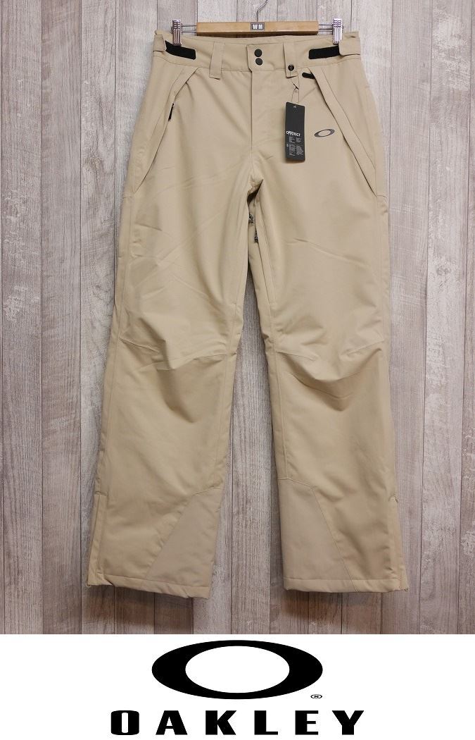 【新品:SALE】25 OAKLEY BEST CEDAR RC INSULATED PANT - HUMUS - Lサイズ 正規品 スノーボード ウェア パンツ