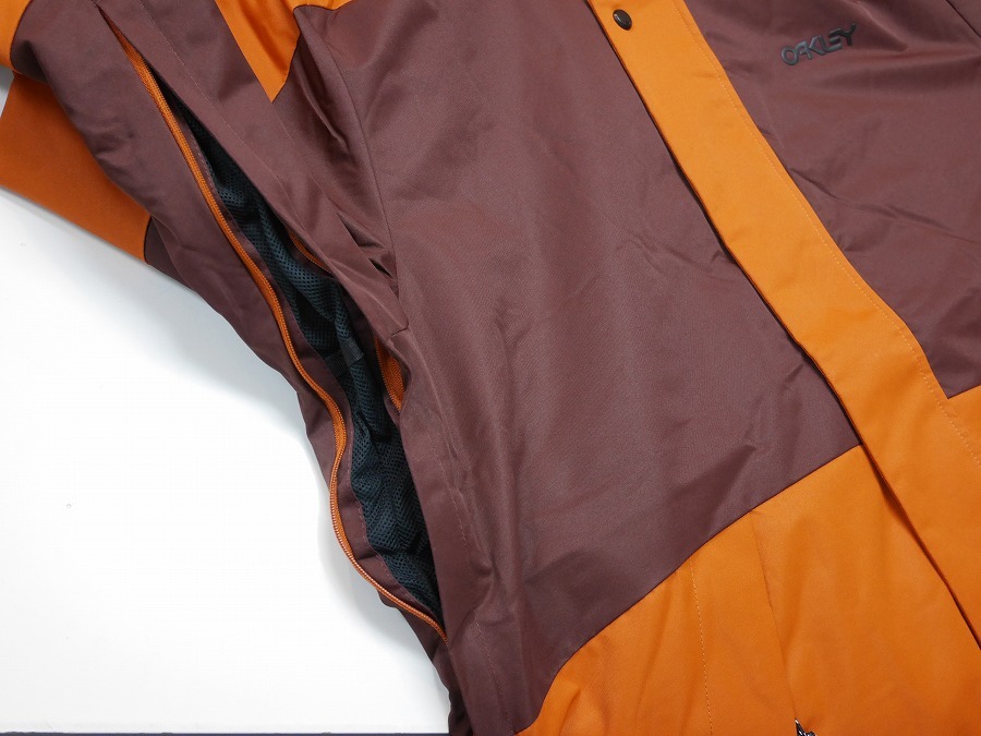 【新品:SALE】25 OAKLEY RANGE RC JACKET 2.0 - GINGER - Lサイズ 正規(guī)品 スノーボード ウェア ジャケット