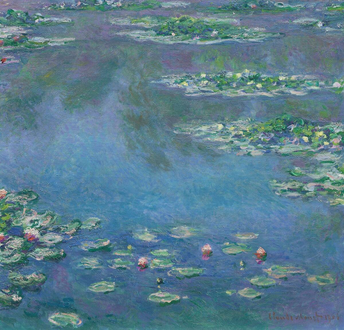 Yahoo!オークション - クロード・モネ 『睡蓮』 1906年 38×40