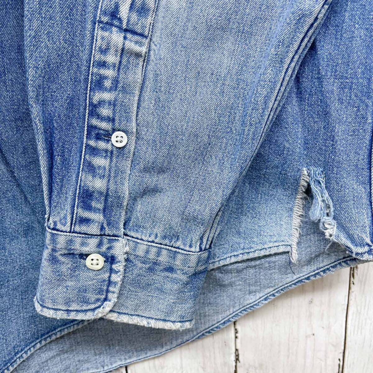  Ralph Lauren Ralph Lauren POLO COUNTRY Denim рубашка рубашка с длинным рукавом мужской one отметка хлопок 100% XL размер 6-297