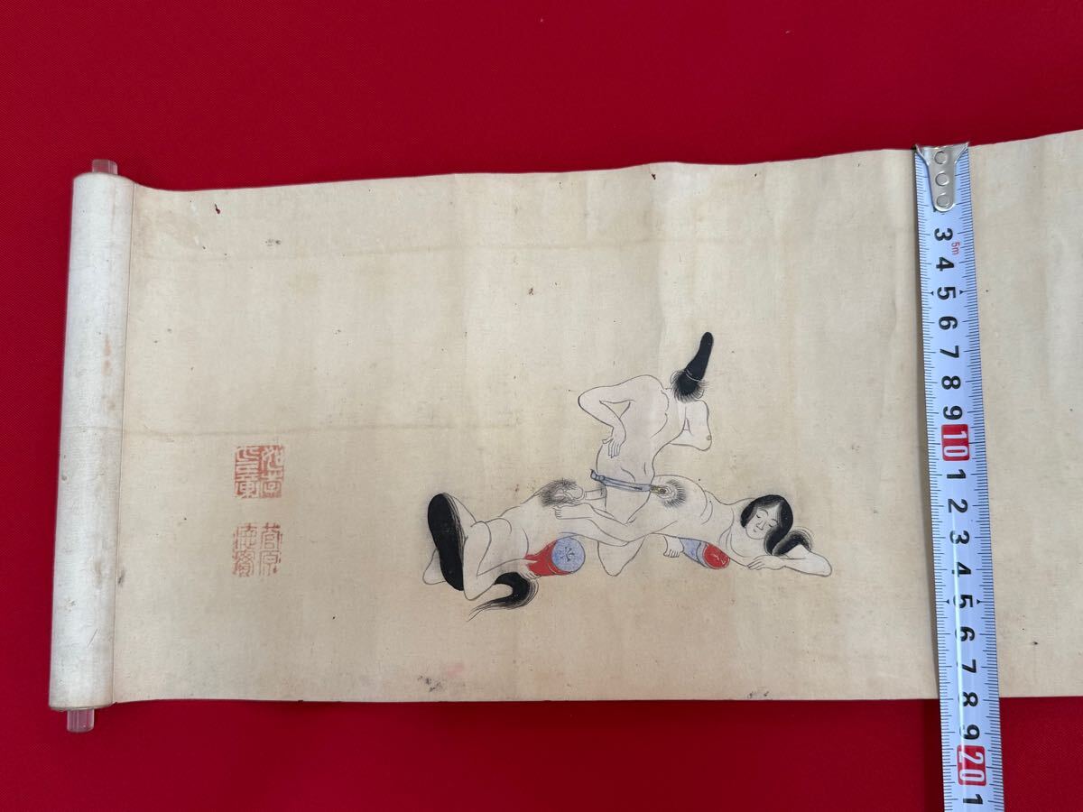 春画 巻物 古筆 古画 時代物 艶本 美術品 絵 コレクション 全長 春画 巻物 古筆 古画 時代物 艶本 美術品 絵 コレクション 全長